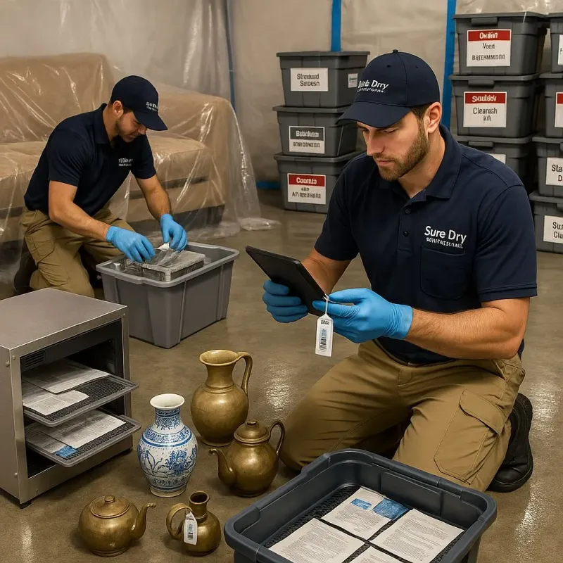 Content Protection and Restoration process in Bluffton, OH