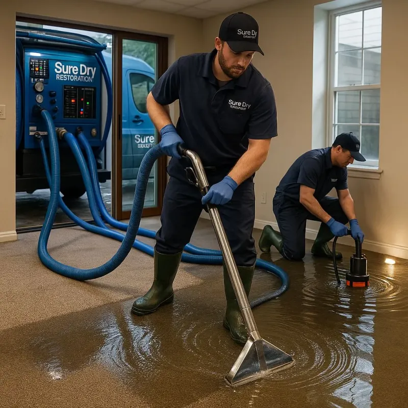 Water Extraction and Removal process in Bluffton, OH